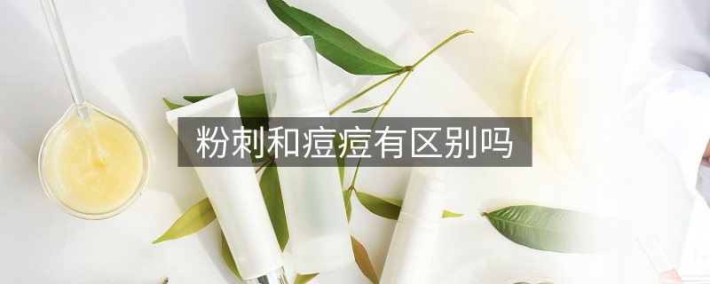 粉刺和痘痘有区别吗 粉刺和痘痘有区别吗