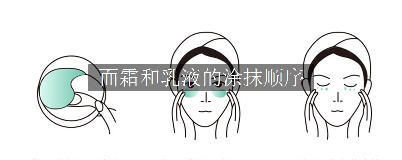 面霜和乳液的涂抹顺序