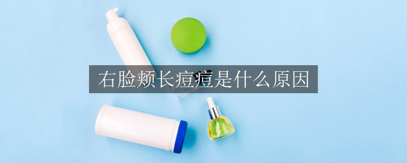 右脸颊长痘痘是什么原因