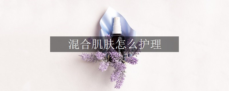 混合肌肤怎么护理